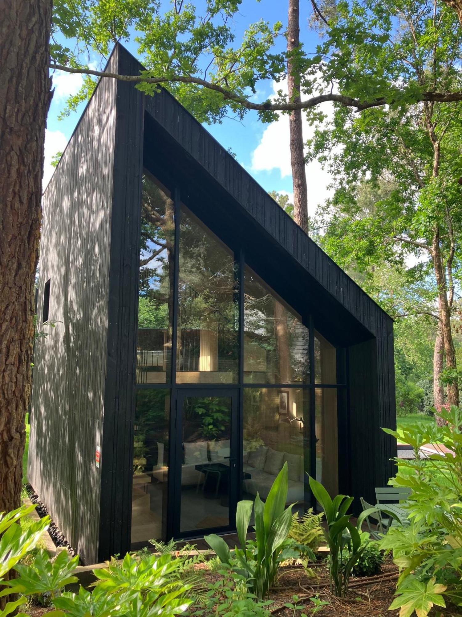 Nouveau - Ecolodge 'Calme Et Nature' - Avec Piscine Au Golf-Lac De Biscarrosse - Couchage 2 Personnes Exterior foto